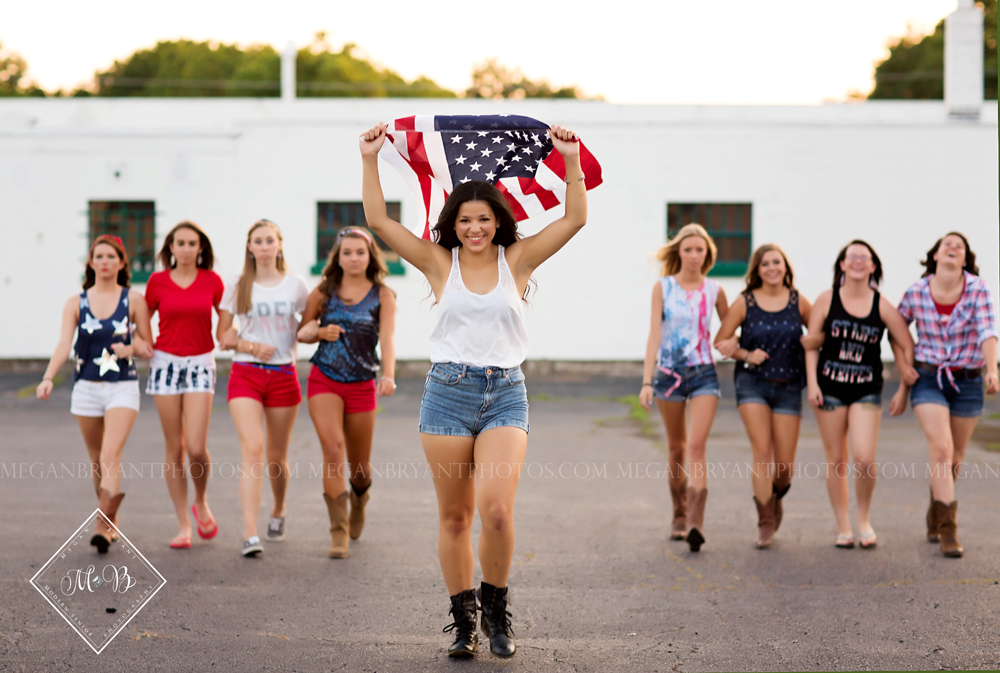 Americana | 2015 Senior Model Team | Danville, Virginia Photographer