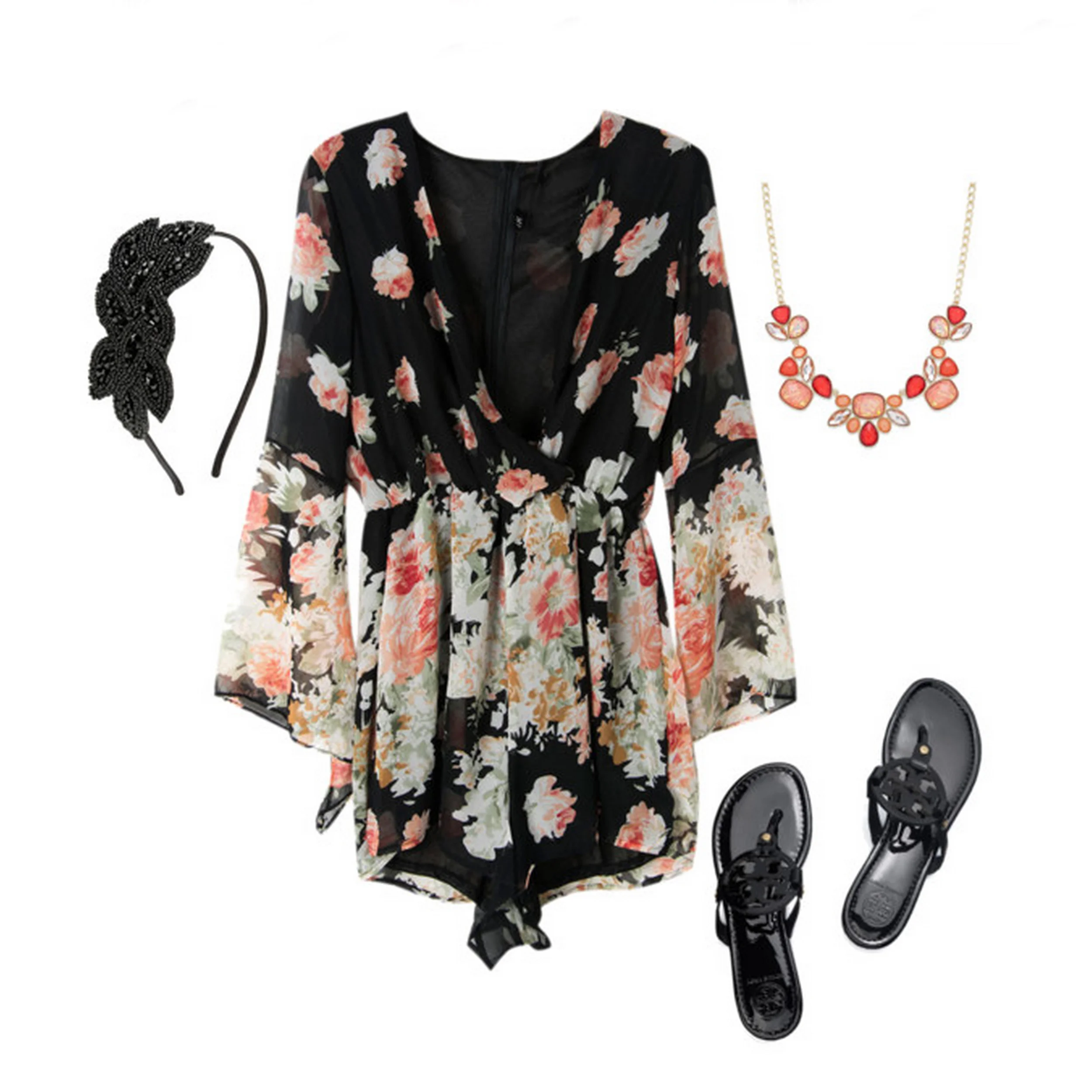 Floral Fashion Inspiration | Danville, Virginia Custom Senior Photography