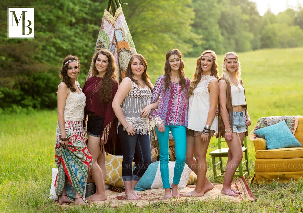 2016 Senior Models | Boho Chic | Custom Senior Photography, Danville, Virginia