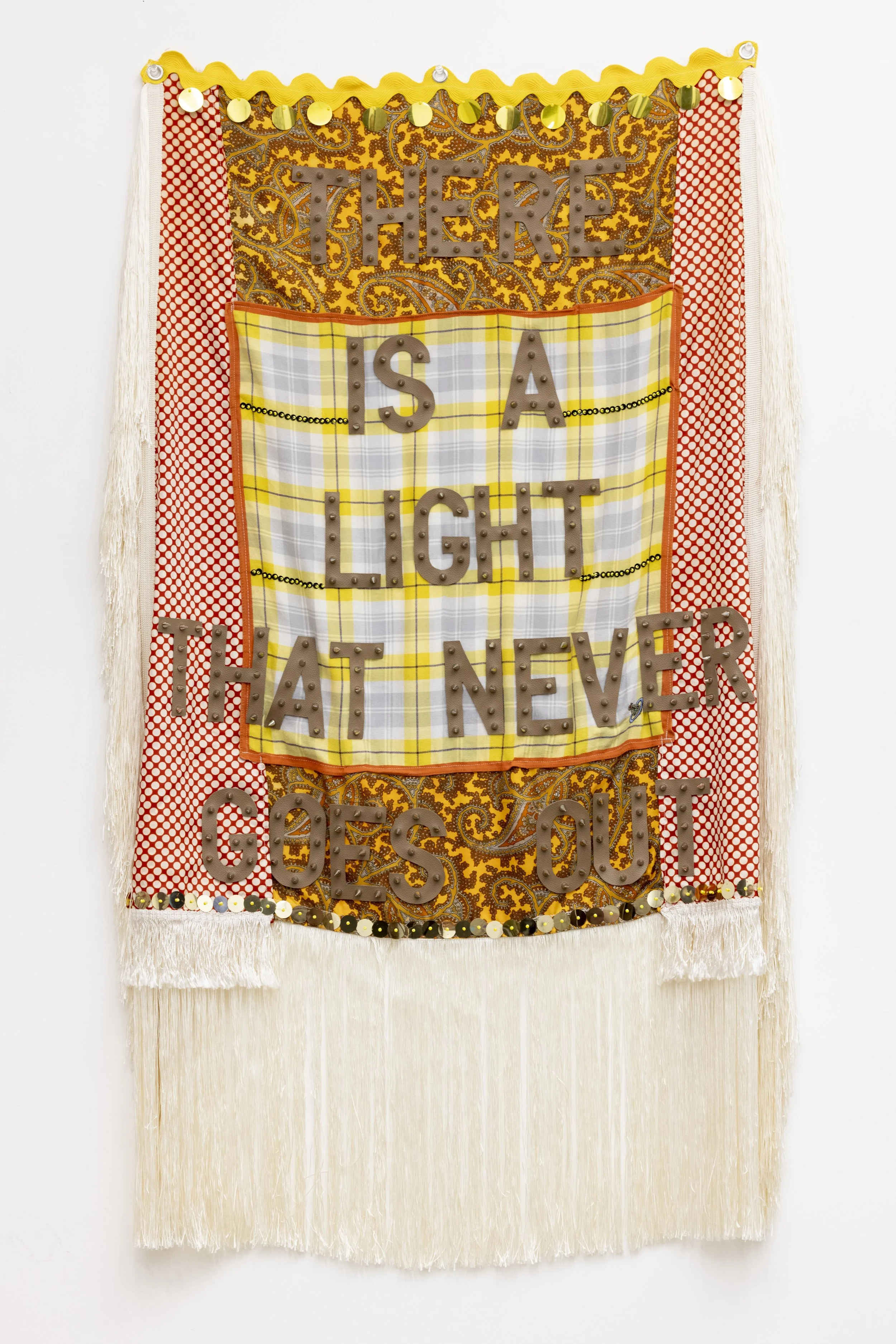 There is a light