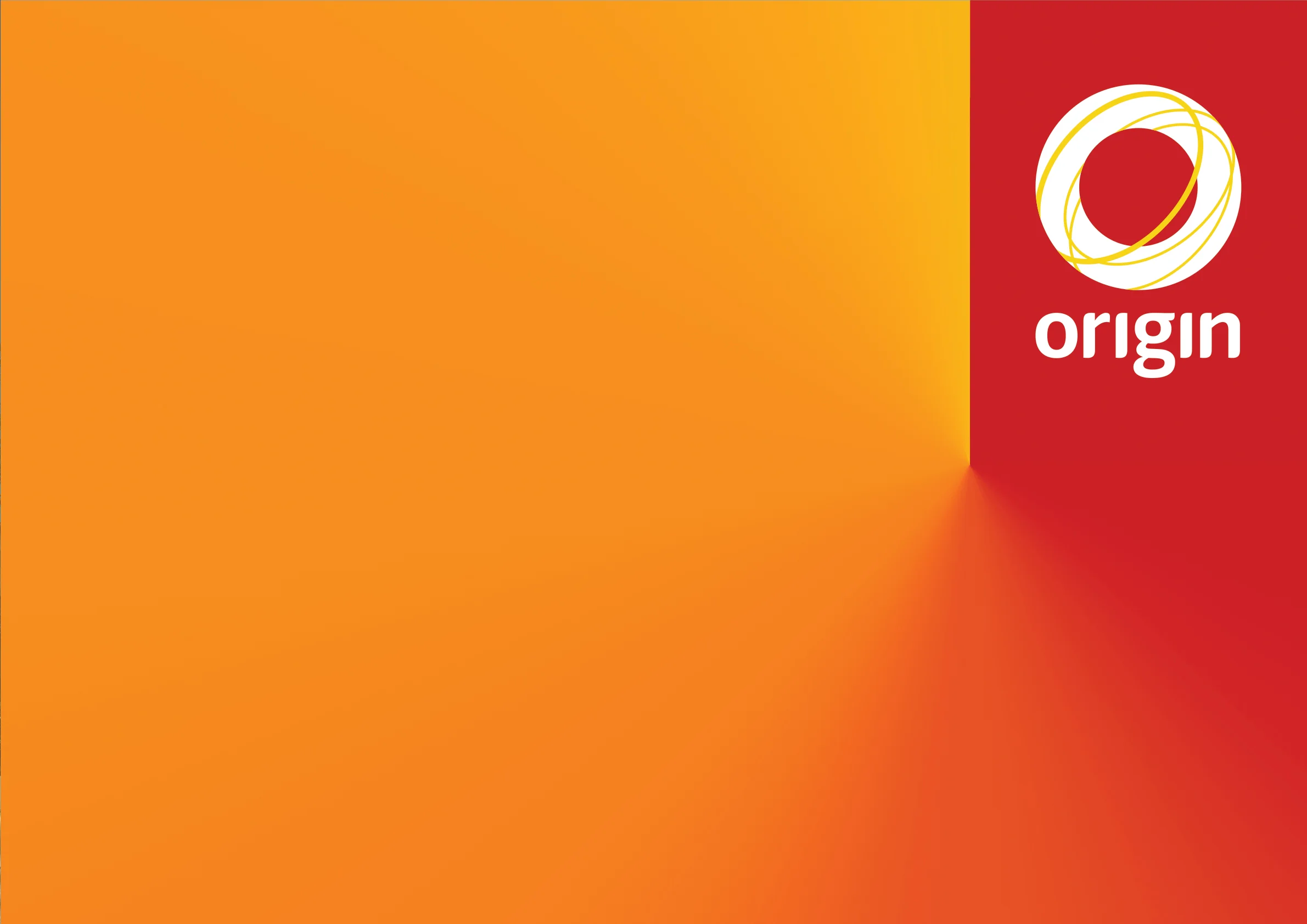 Origin Energy – Full brand identity developed for Prospect Studios in Brisbane.