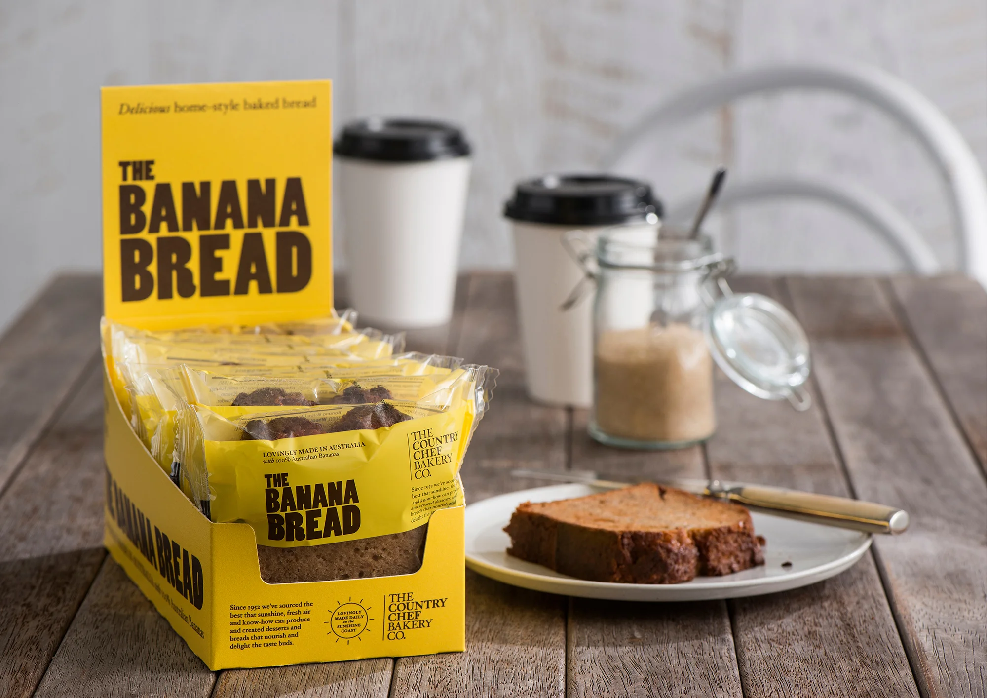 The Country Chef Bakery Company – Full brand identity developed for Prospect Studios in Brisbane.