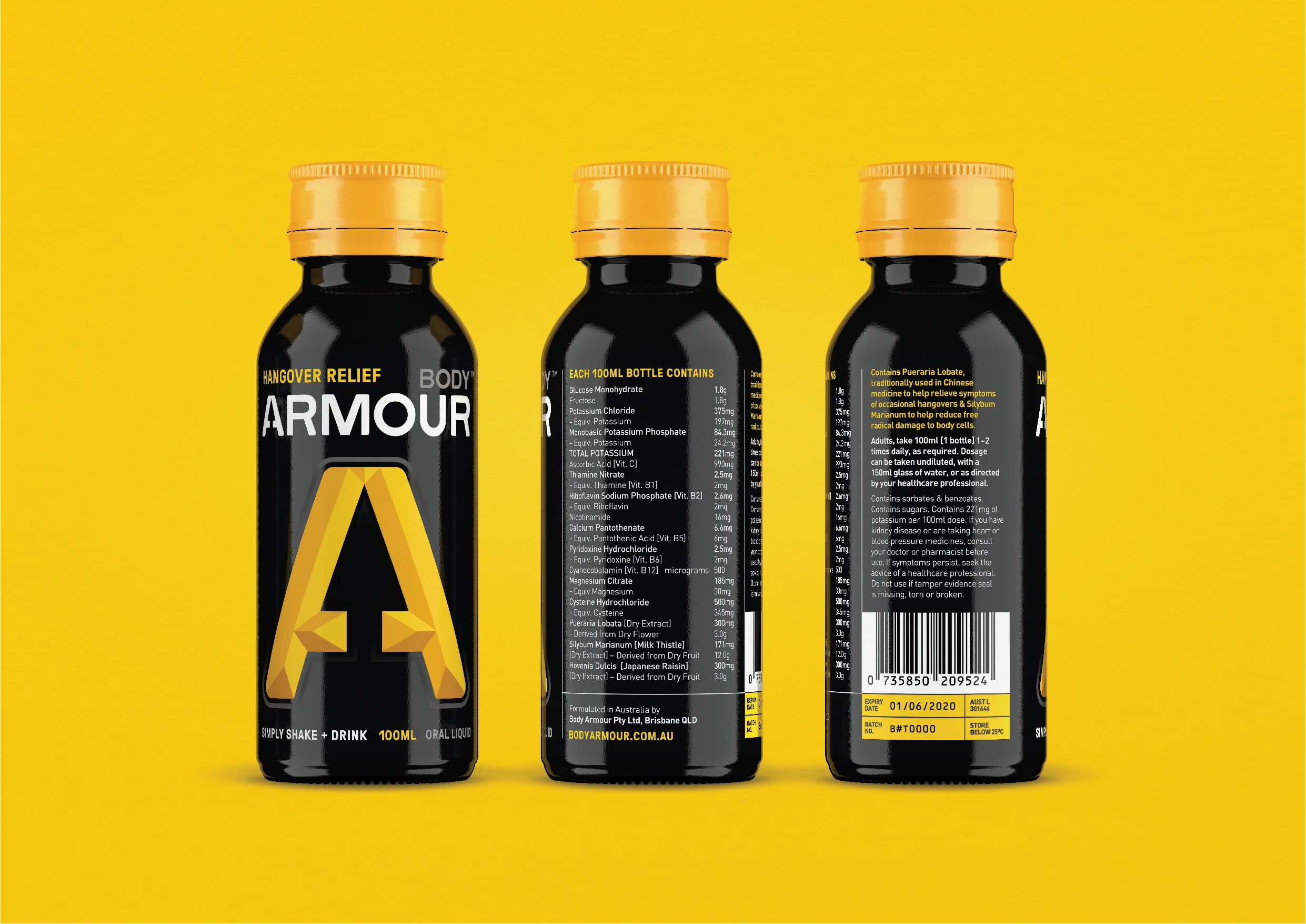 Body Armour – We developed the positioning and full brand identity for this brand new Brisbane co-working space.