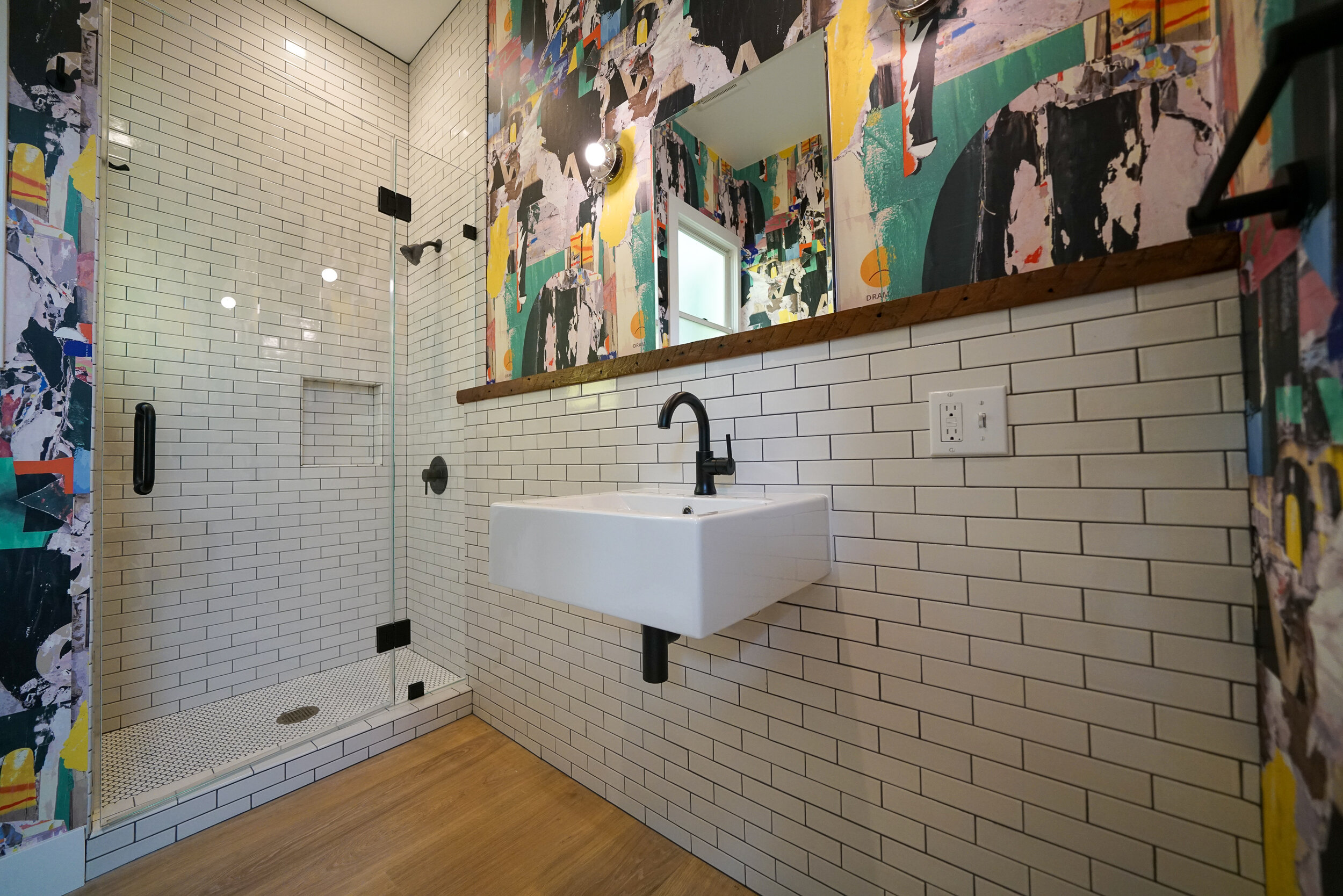 Modern Mission Bathroom OUTERLANDS DESIGN