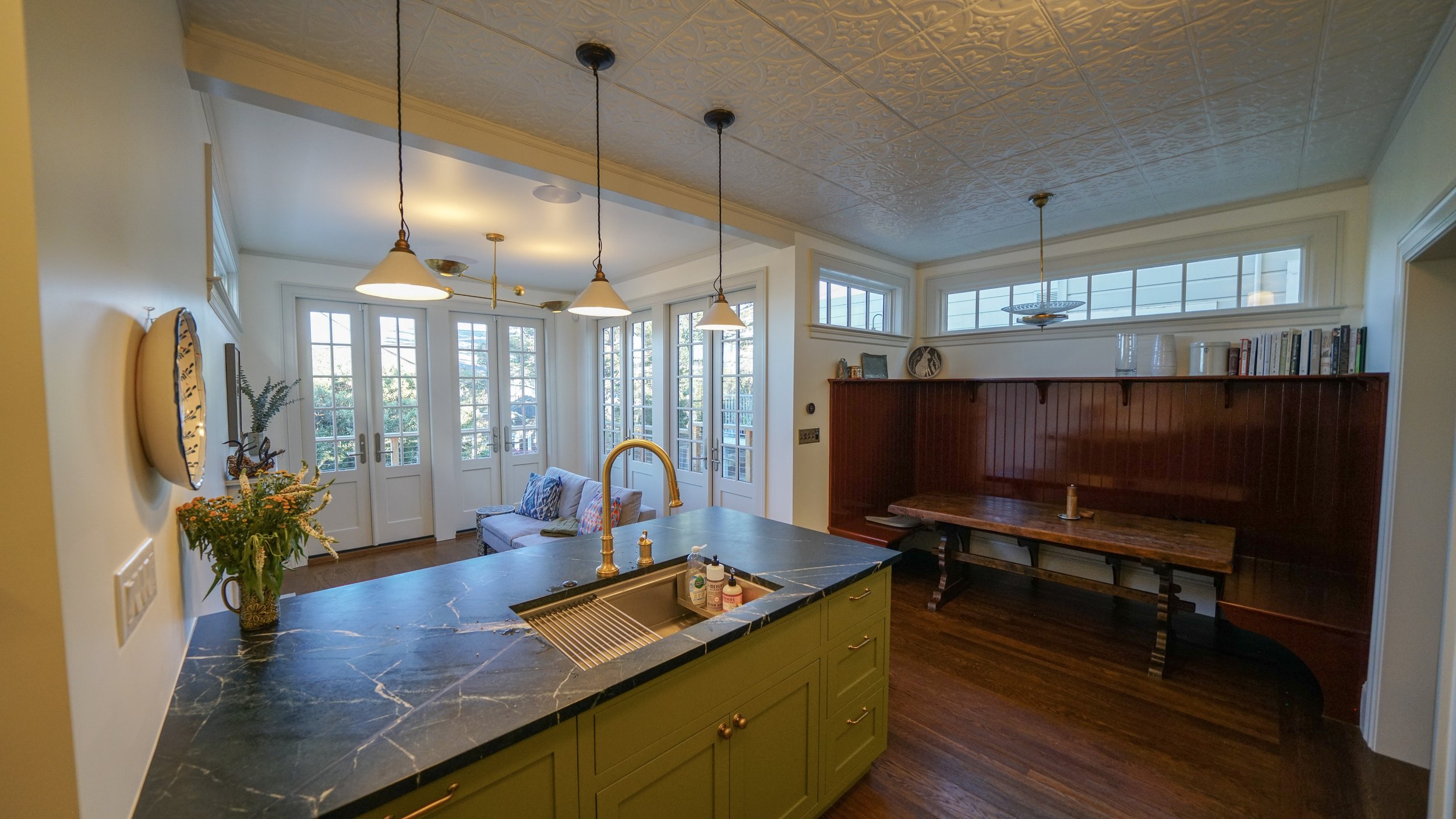 Sea Cliff custom kitchen by Outerlands Design