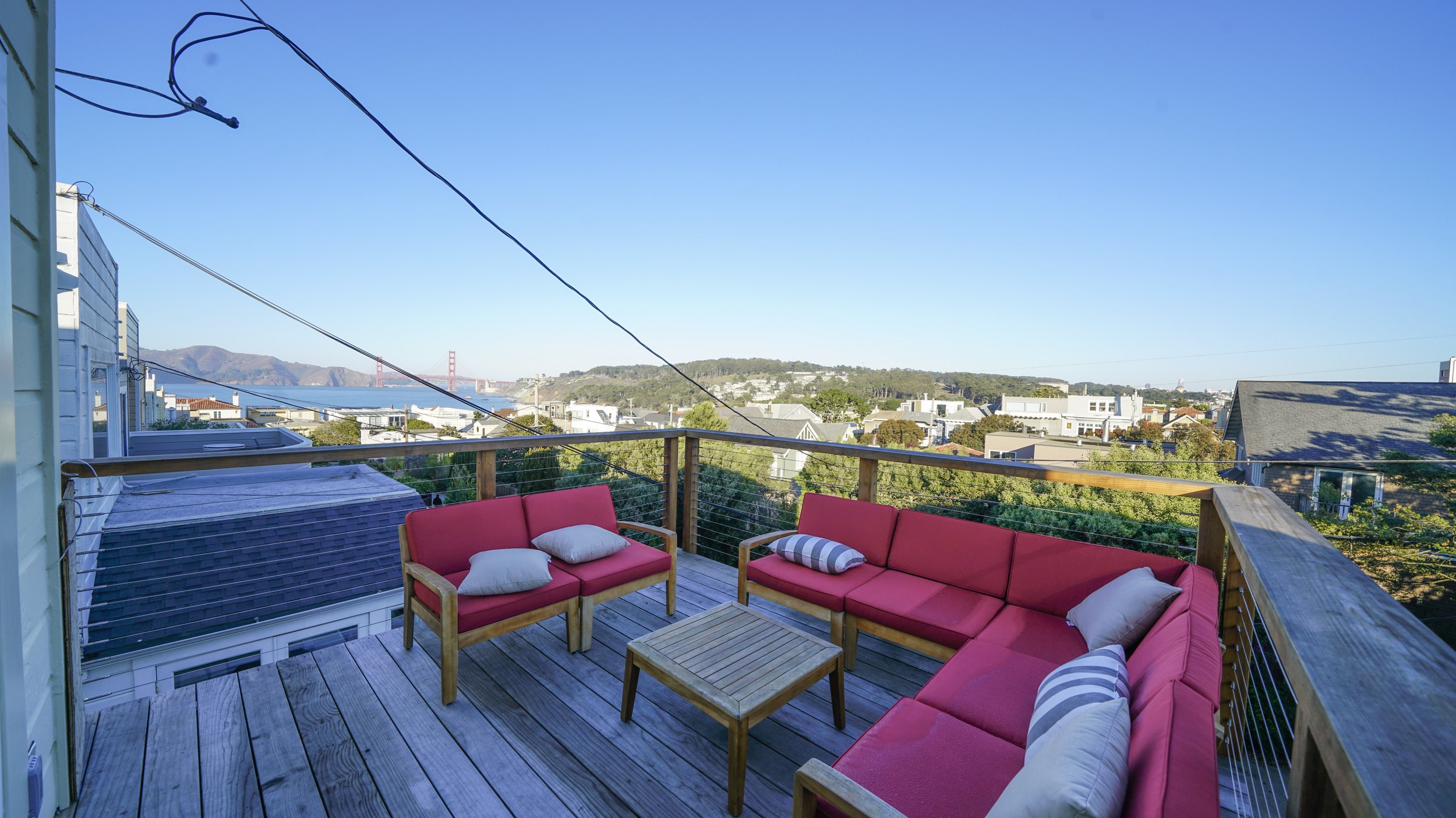 Sea Cliff outdoor deck seating Outerlands Design