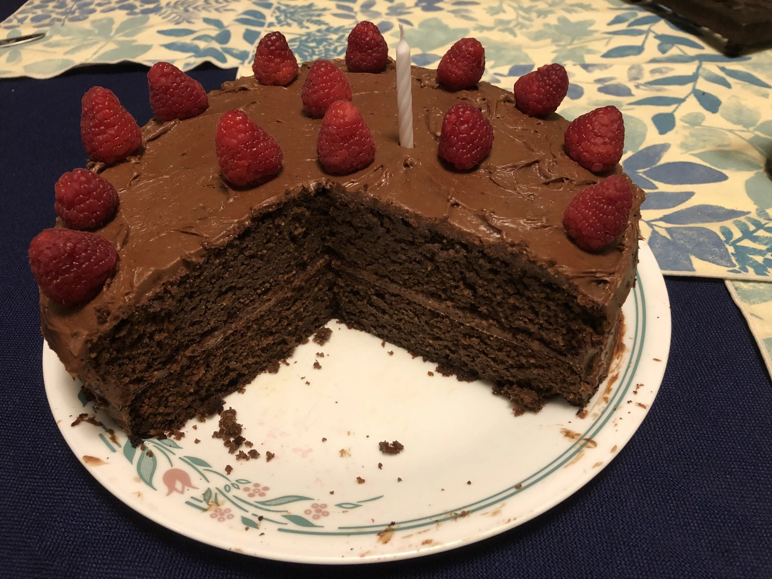 The BEST Healthy Chocolate Cake!!
