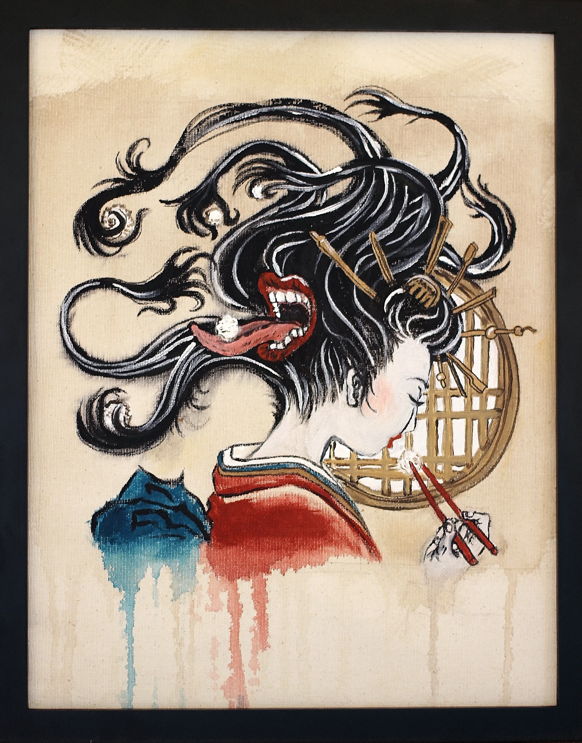 Painting of Futakuchi-onna