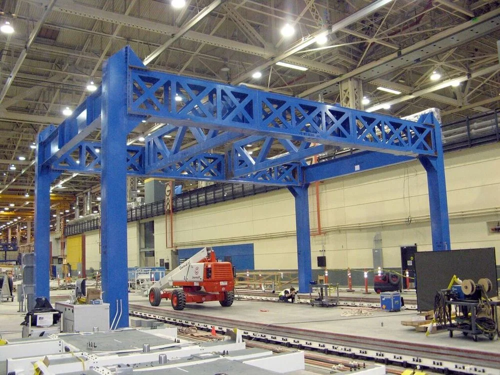 Floor-Mounted Universal Holding Fixtures (FUHF) for Boeing.&nbsp;