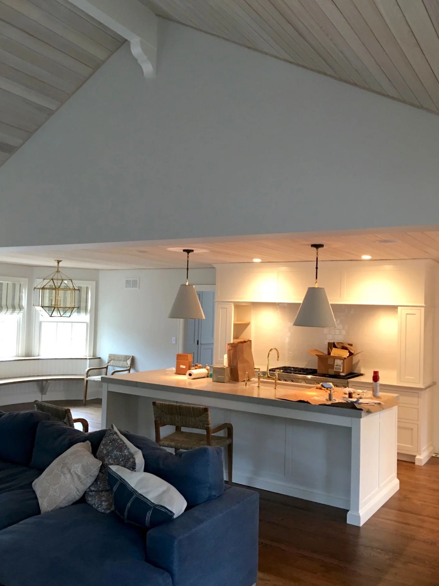 loft pine ceiling