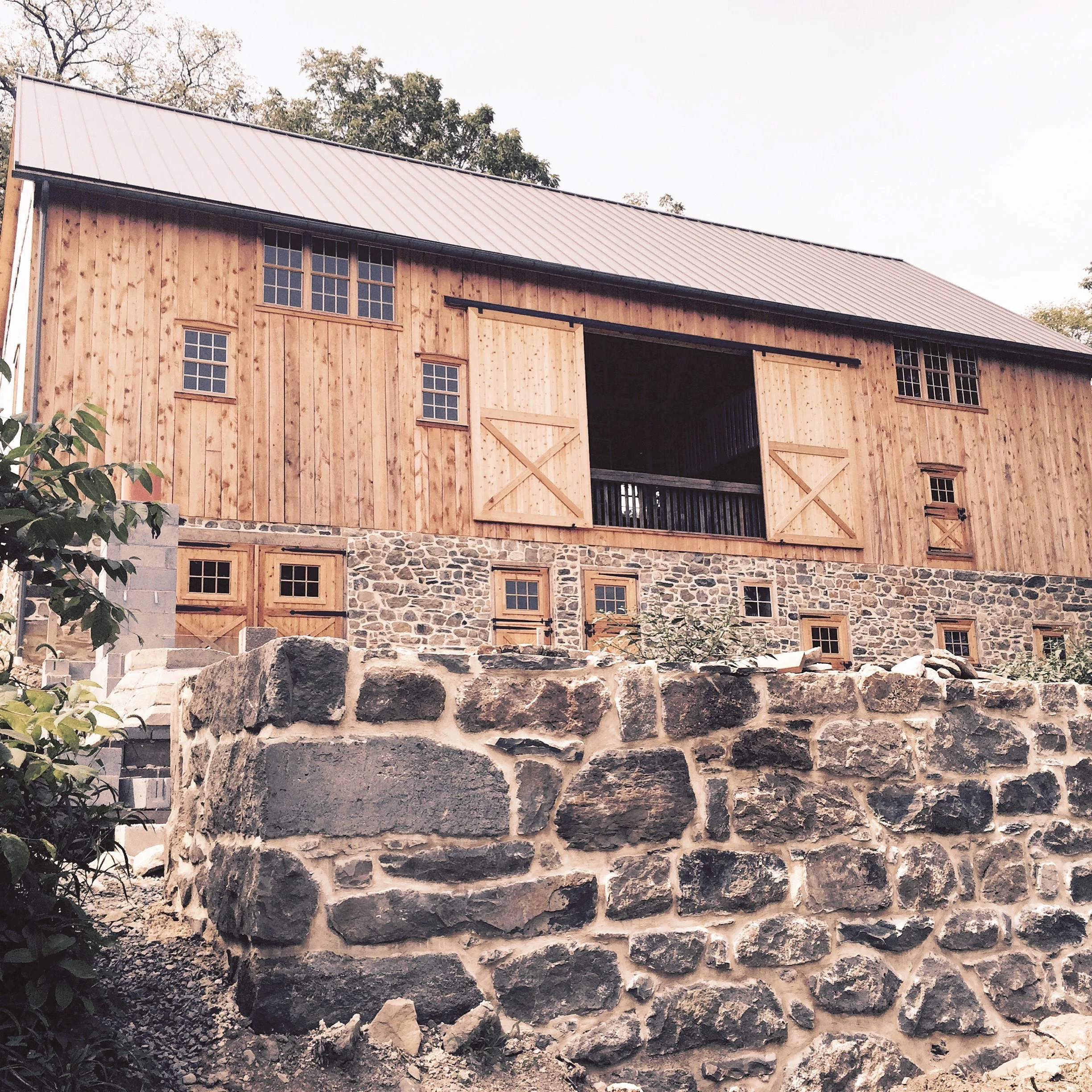 Full barn restoration.