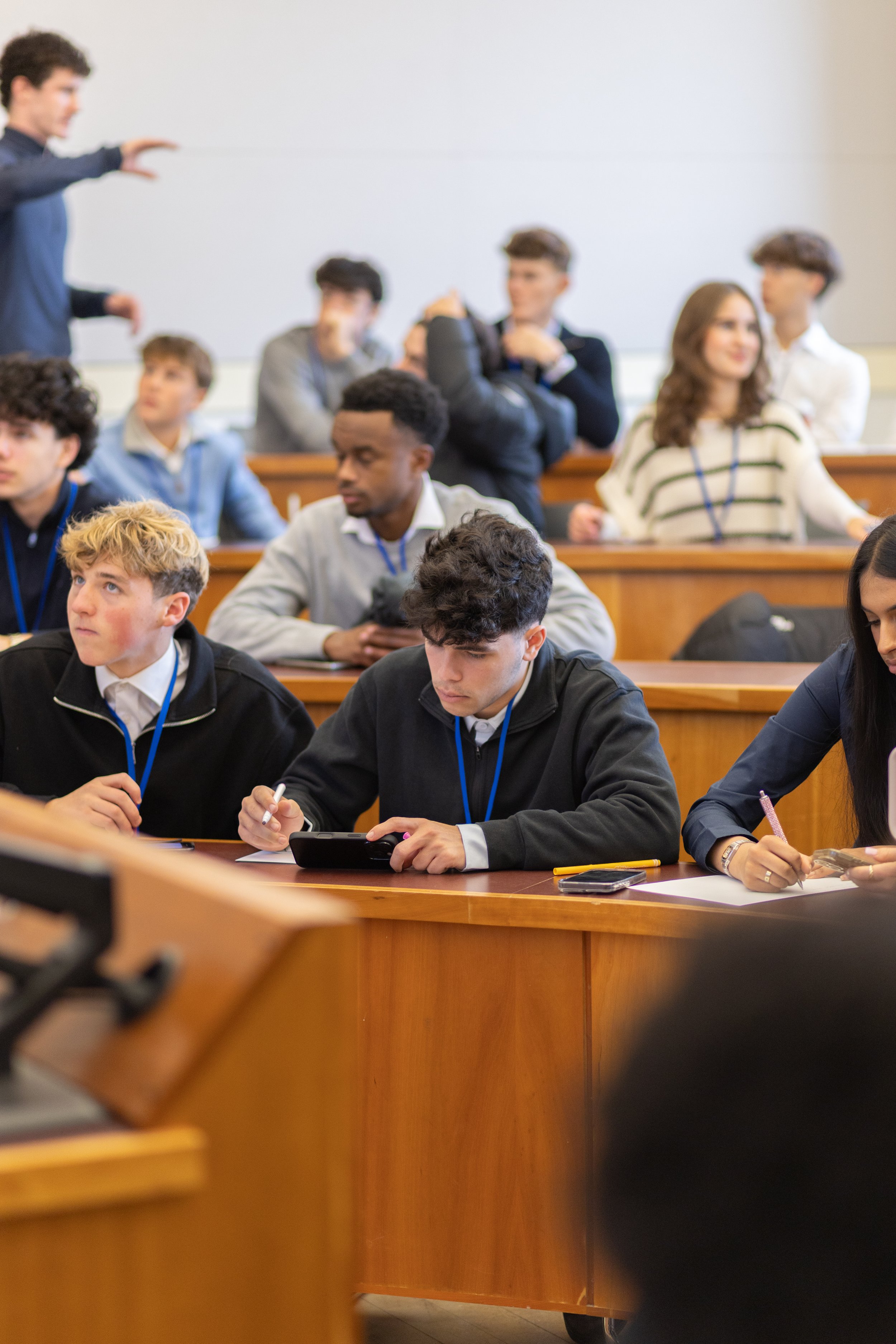   for The Globe &amp; Mail:   Grade 12 student Jordan Fortis in attendance at Queen’s QLEAD conference. Jordan spent the last 6 months helping spread awareness of the conference in his community while raising thousands of dollars to support making it