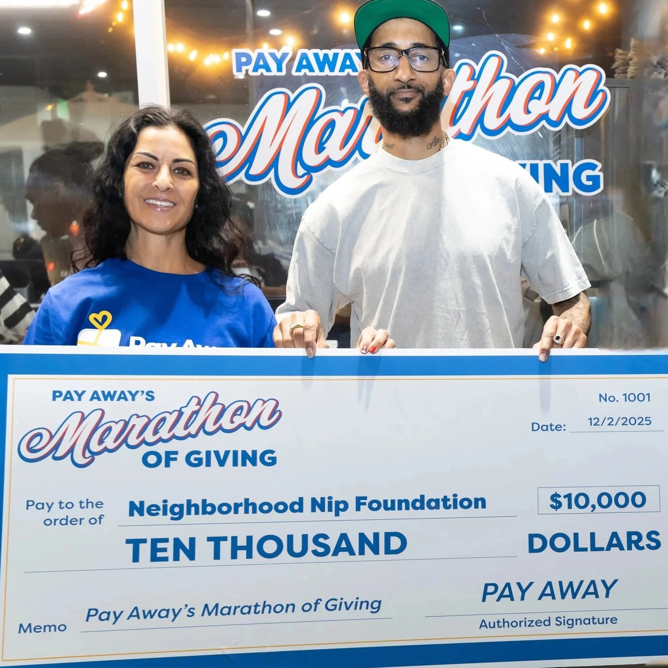   Pay Away Marathon of Giving  