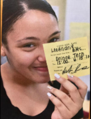 A Breakthrough Magnet student on the morning of her graduation wrote herself a pass and smiling, handed it to her teacher, Mr. Field, saying “this is the last pass you will need to write for me.”