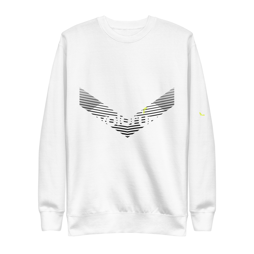V FORMATION WHITE PULLOVER