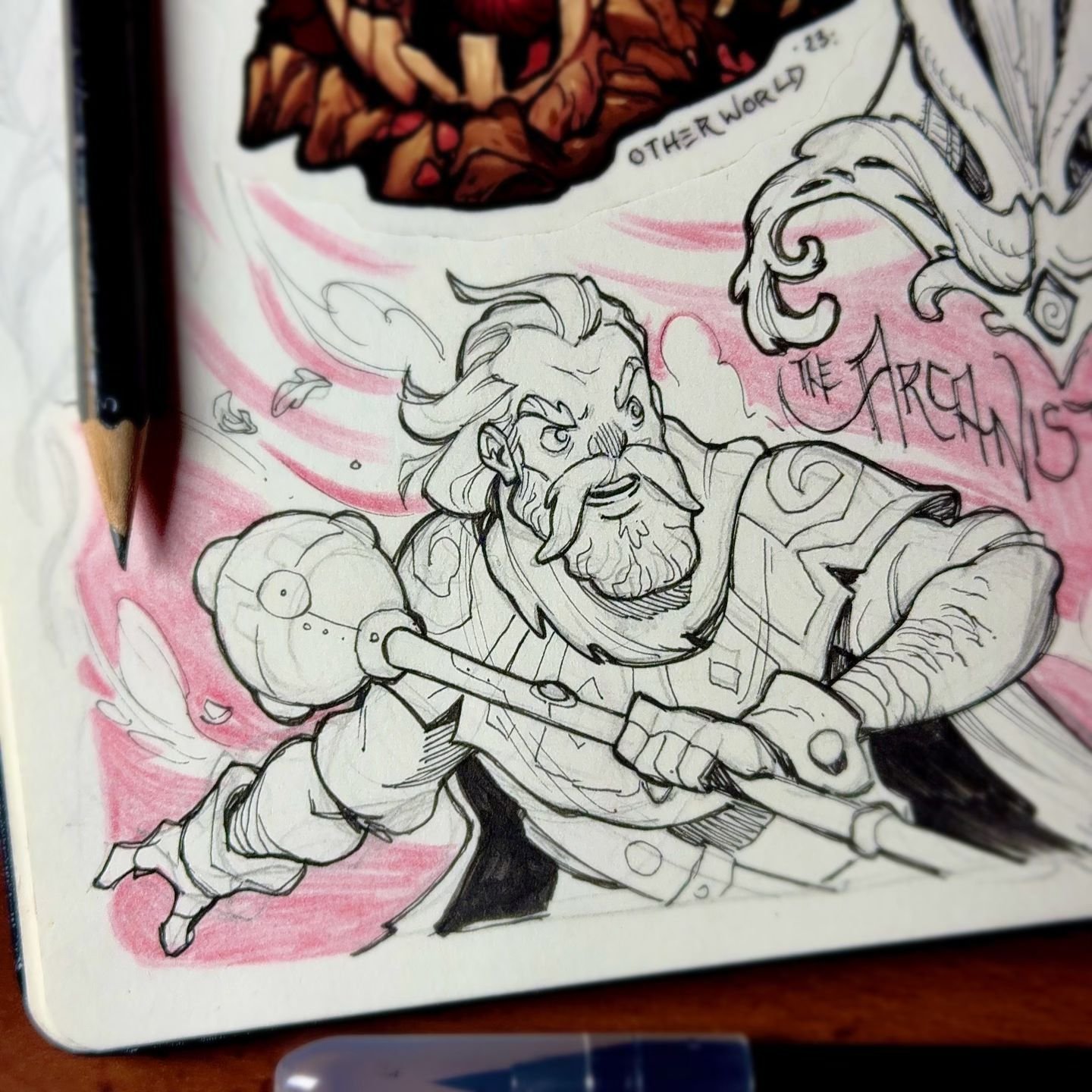 Drawings from my sketchbook part 352 - 😅 more commission posts and reels coming soon and updates on kickstarter stuff! 

Hope you&rsquo;re all doing well! Also as a side note I&rsquo;ve been finding new young artists on instagram lately and the tale