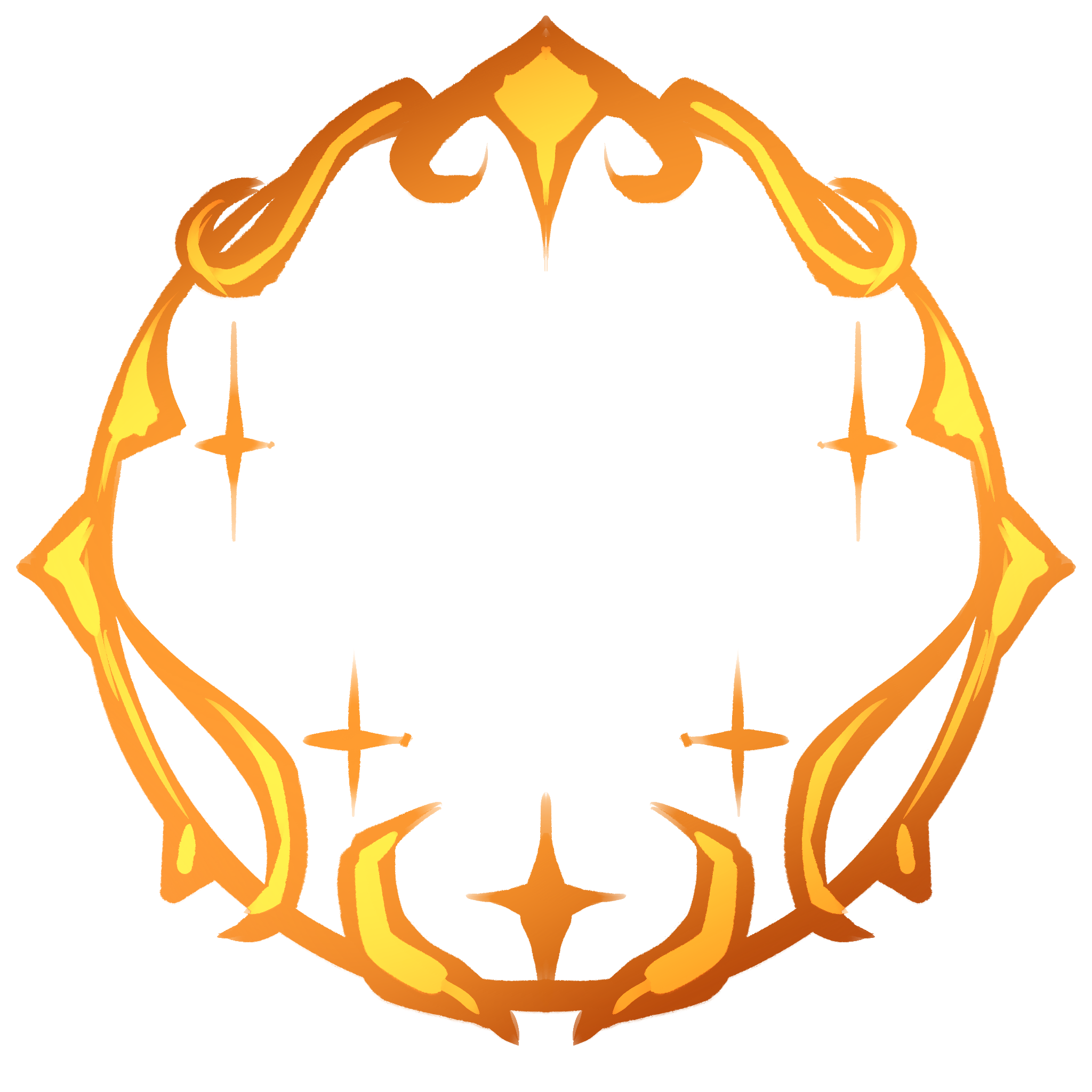 Gilded Wanderer frame artwork