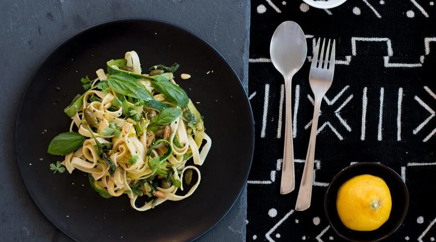 EASY HOMEMADE AVOCADO PASTA