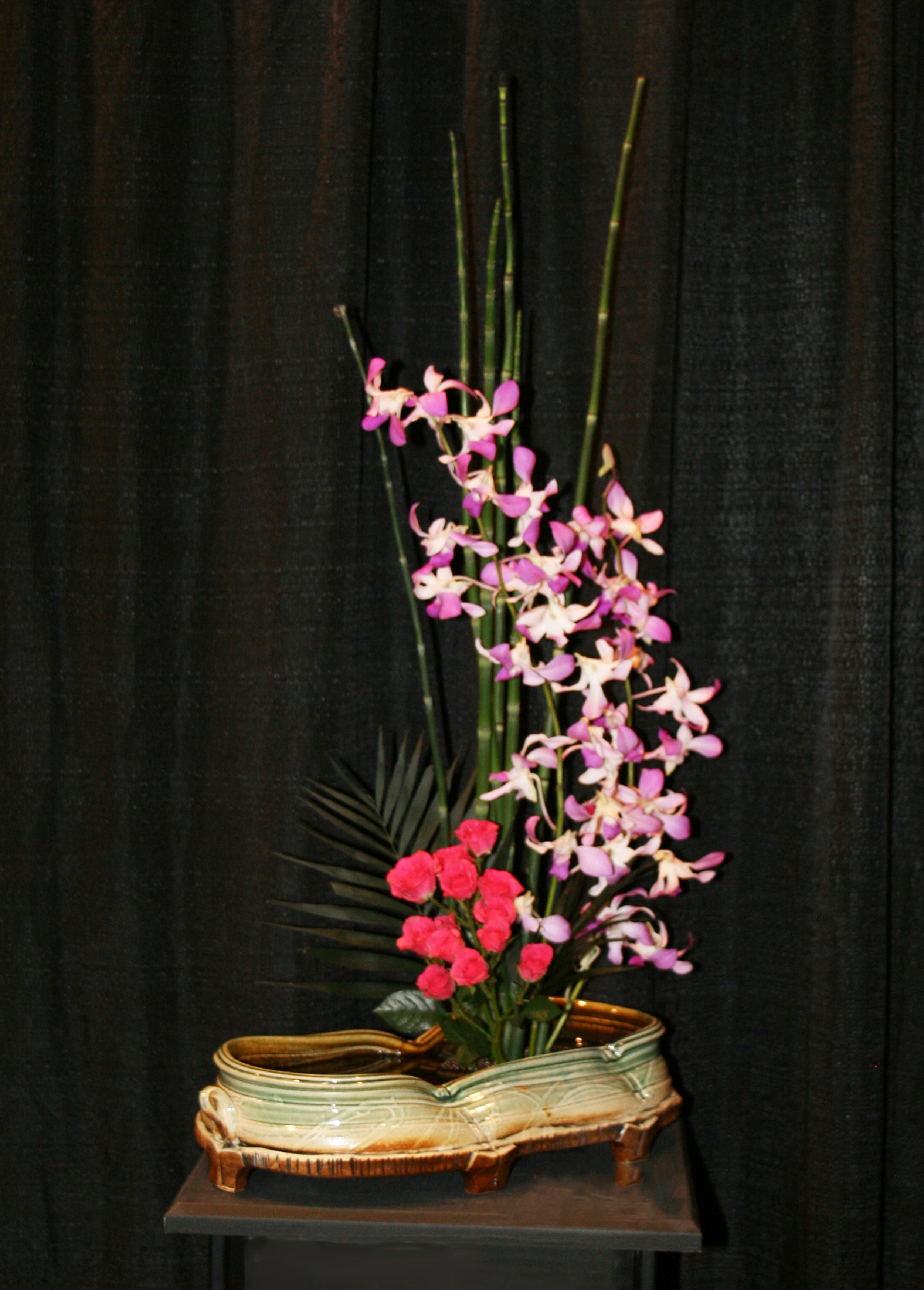 Container by Sue Grier, Flowers by Nancy Gettys