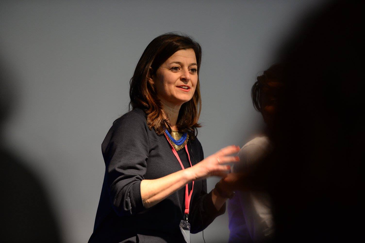 Susan speaking at the Women's Wellbeing Conference. London, January 2016