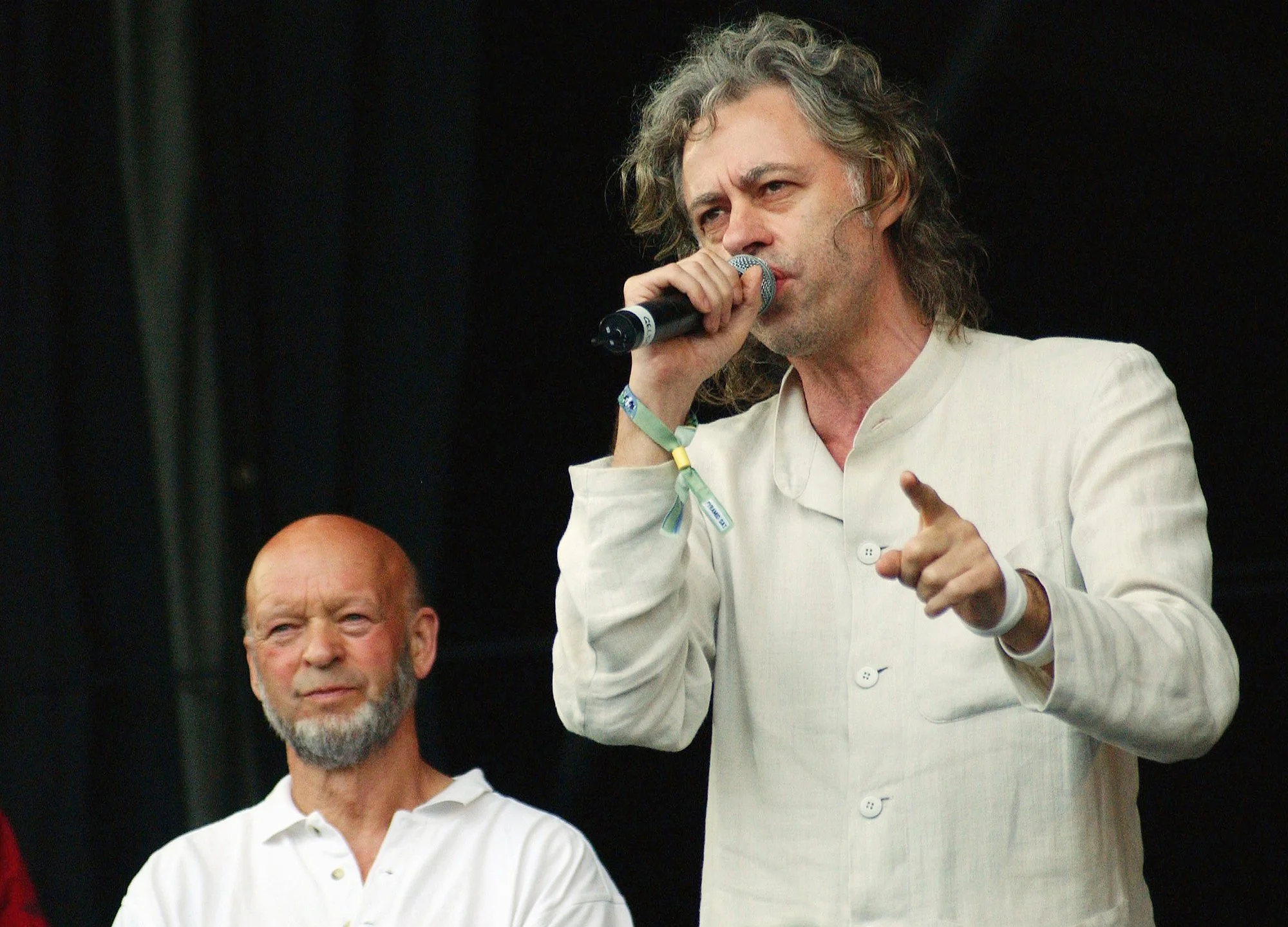 Sir Bob Geldof & Michael Eavis