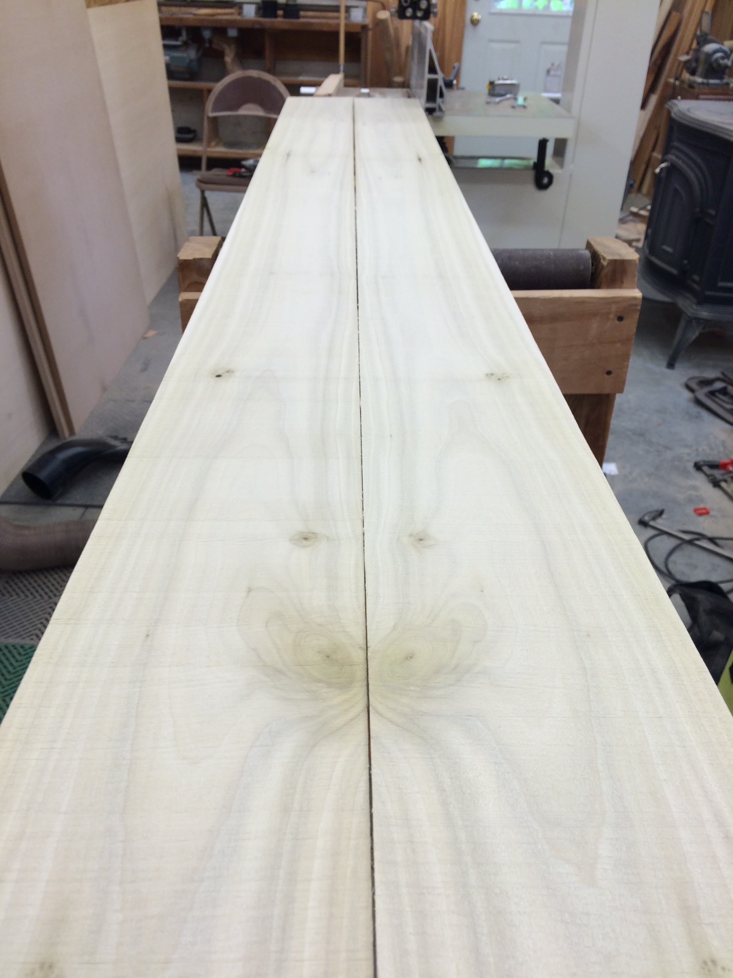  Resawing pristine Maine wood! 