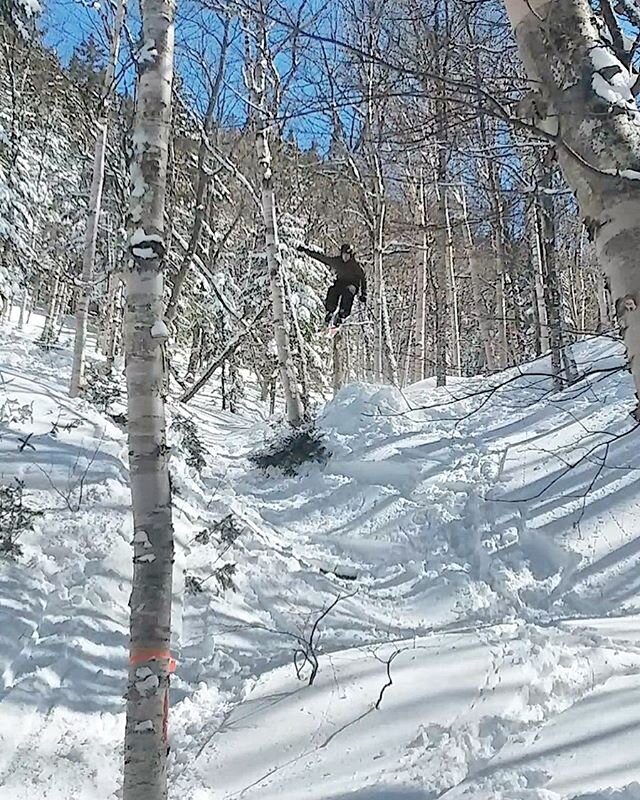 This picture was from earlier this season. Building things has always been a passion of mine.  Whether it&rsquo;s a jump in the woods or a pair of skis, the outcome often surprises people. I just enjoy the process of creation. The planning, hard work