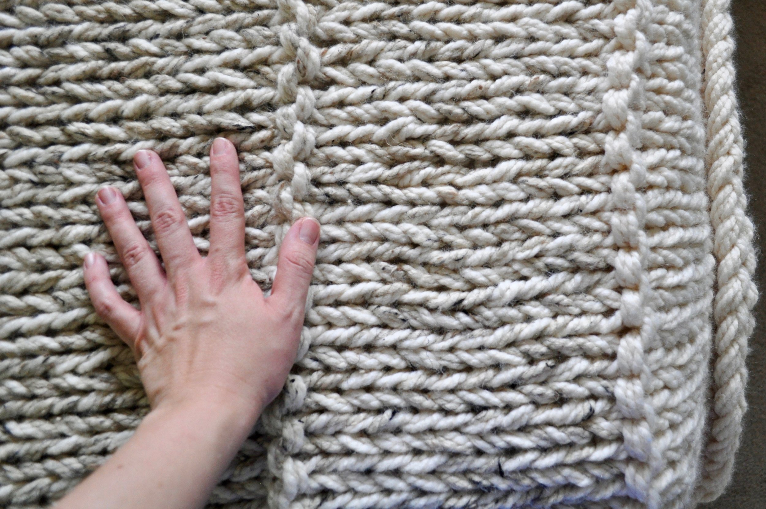 KIT TOUR: Sweater Blanket DIY Knitting Kit — House Sparrow Fine Nesting
