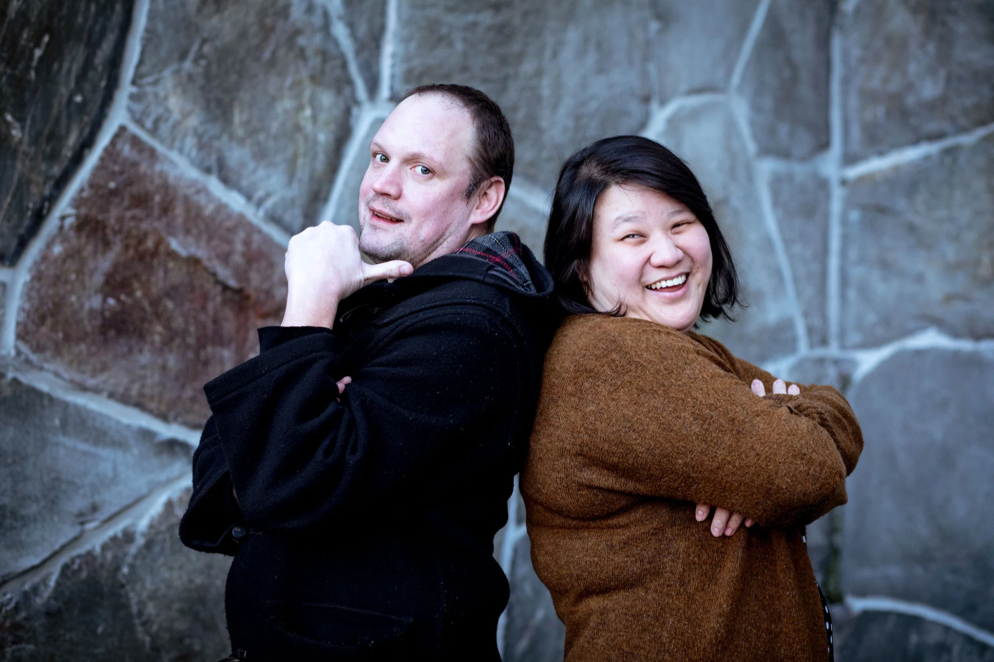 Jonatan Unge and Evelyn Mok. Photo by Saerun Norén.