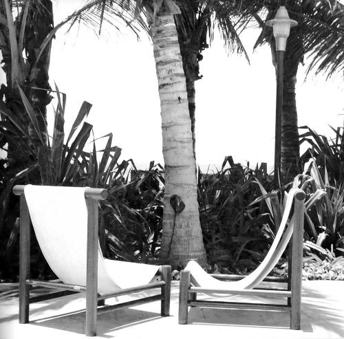 Sling chairs- Designed by Clara Porset in 1957