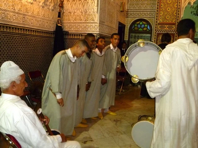Isawa group performing at the AALIM Institute