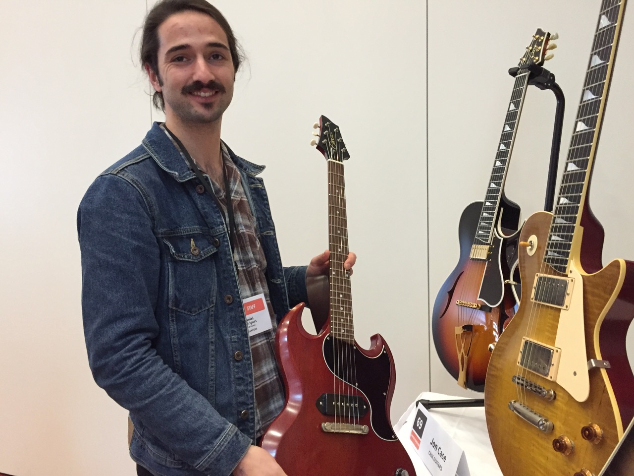 Daniel Rodrigues with the JS junior
