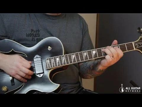 Josh Smith's favorite hand-built Jazz Guitar