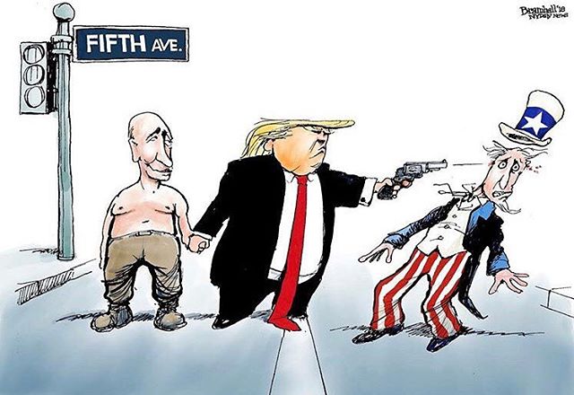Accurate rendition of what went down today in Helsinki. #trump