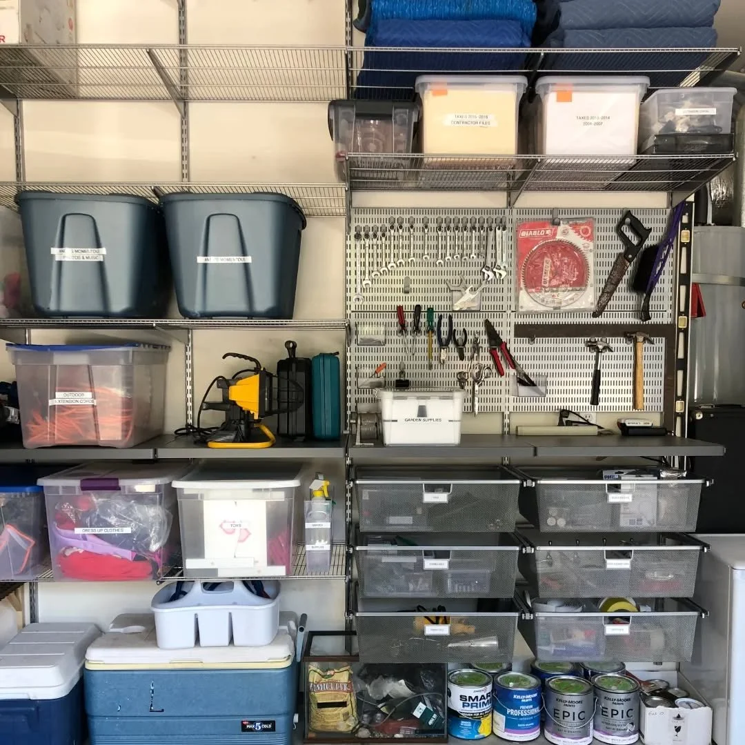 The garage is where we store all of our unmade decisions. Would you agree?

Once it&rsquo;s out of sight it&rsquo;s out of mind and we move on to the next thing.

When we collaborate with clients on garage storage, we think about it in three zones:

