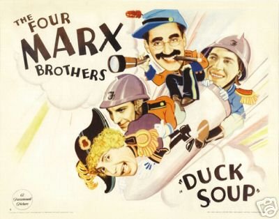 Duck Soup (1933) is one of the best-known Marx Brothers movies.