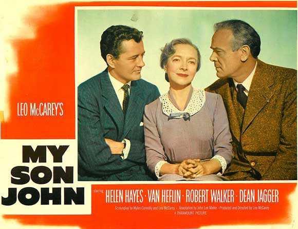 My Son John (1952) is worth watching for seeing how McCarey started to move into darker territory later in his career.