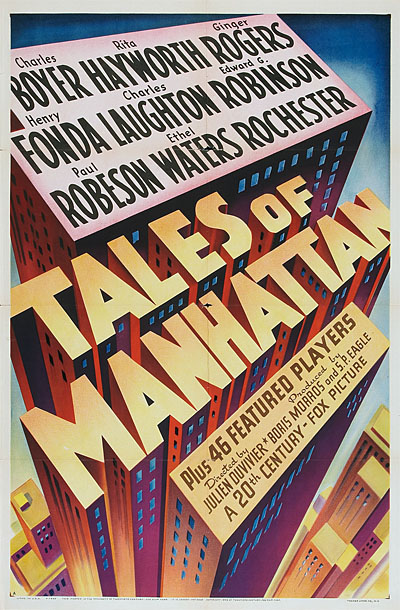 The all-star Tales of Manhattan (1942).