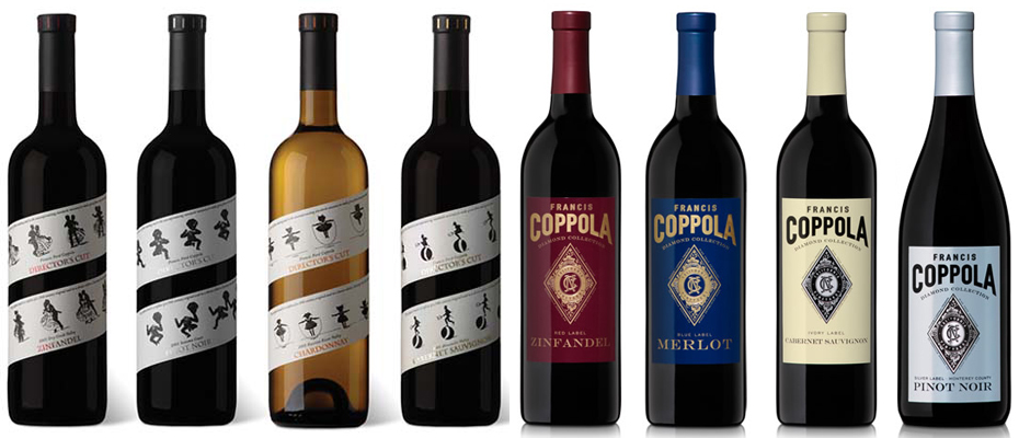 Coppola's wines.