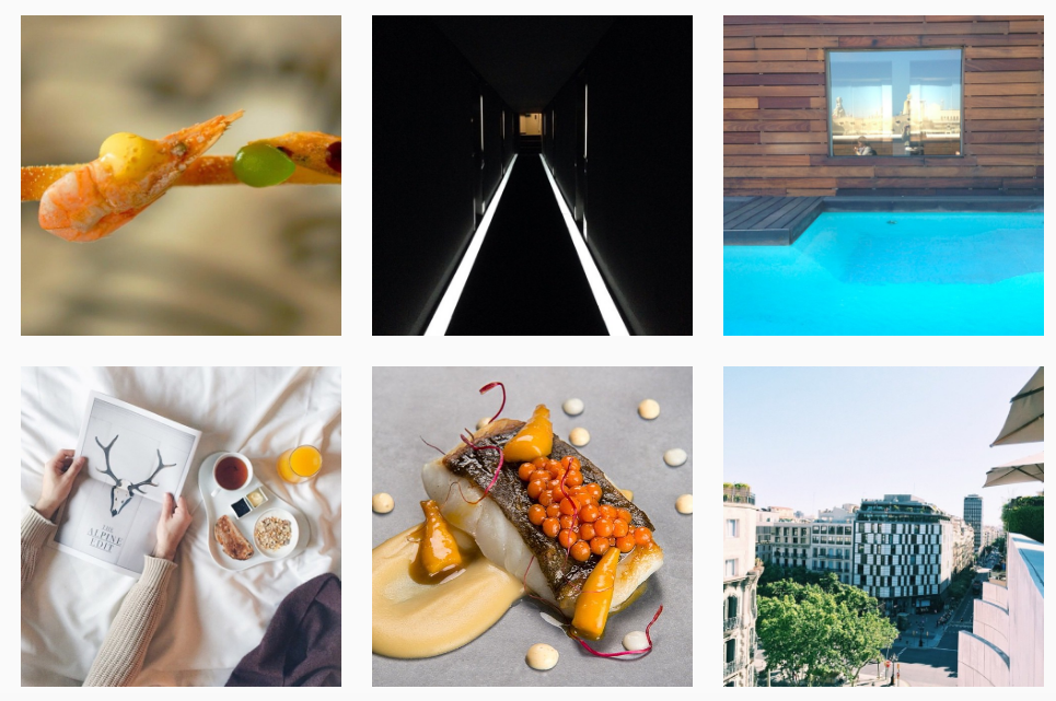 Instagram @hotelomm ( Hotel Omm in Barcelona is home to the Michelin star restaurant, Moca Roo)