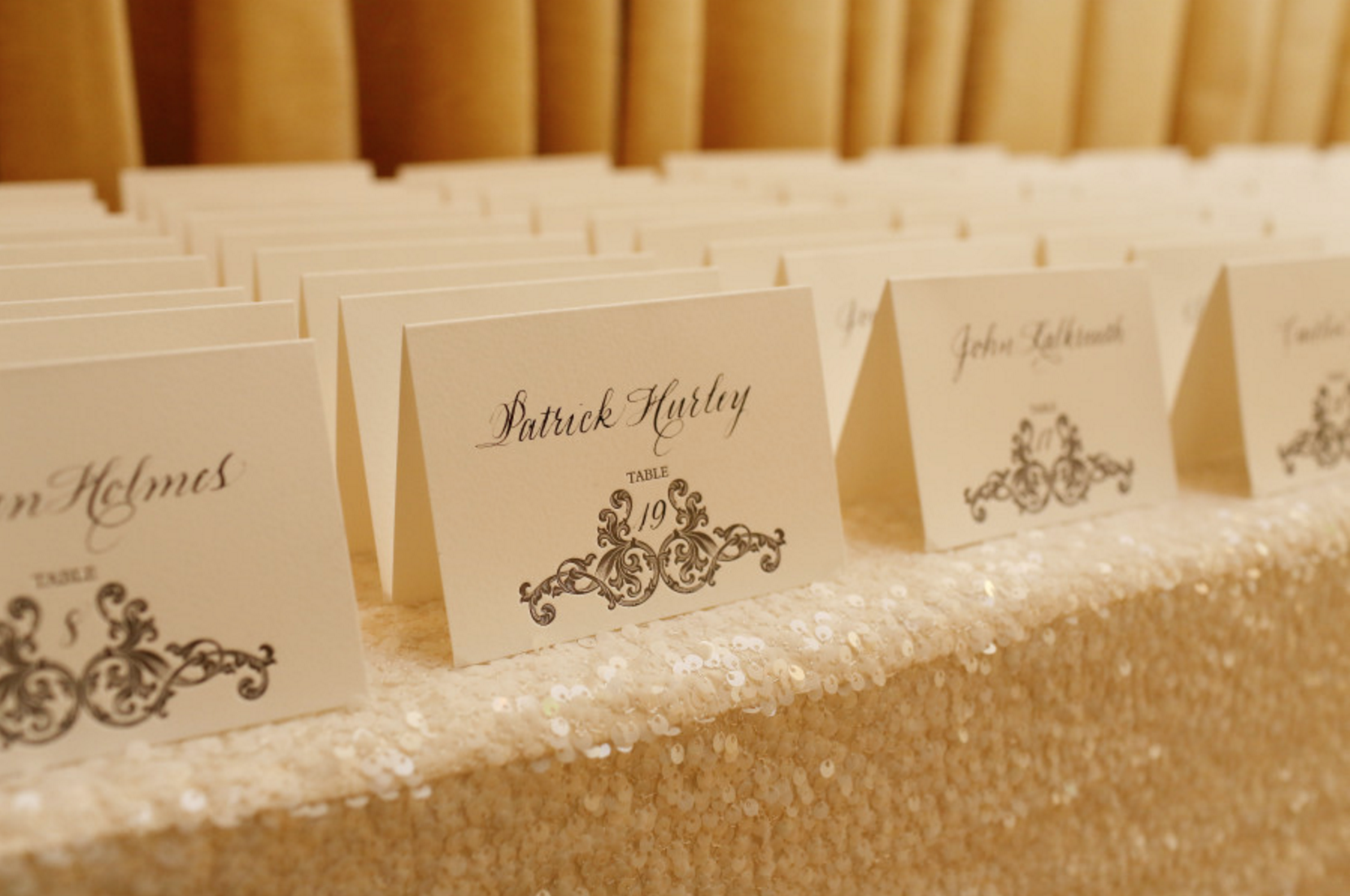 seating chart on letterpress paper grand rapids michigan