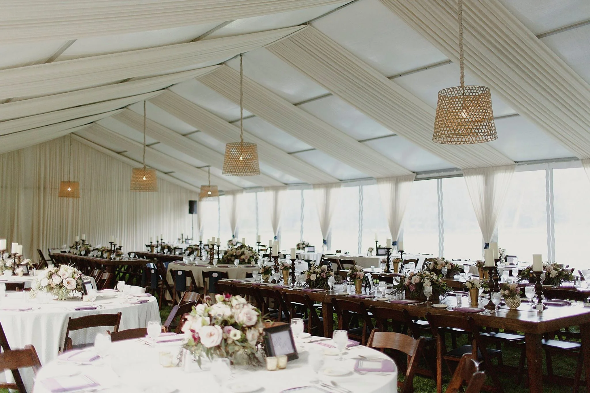 Grand Rapids, Michigan Beautiful Tented Wedding