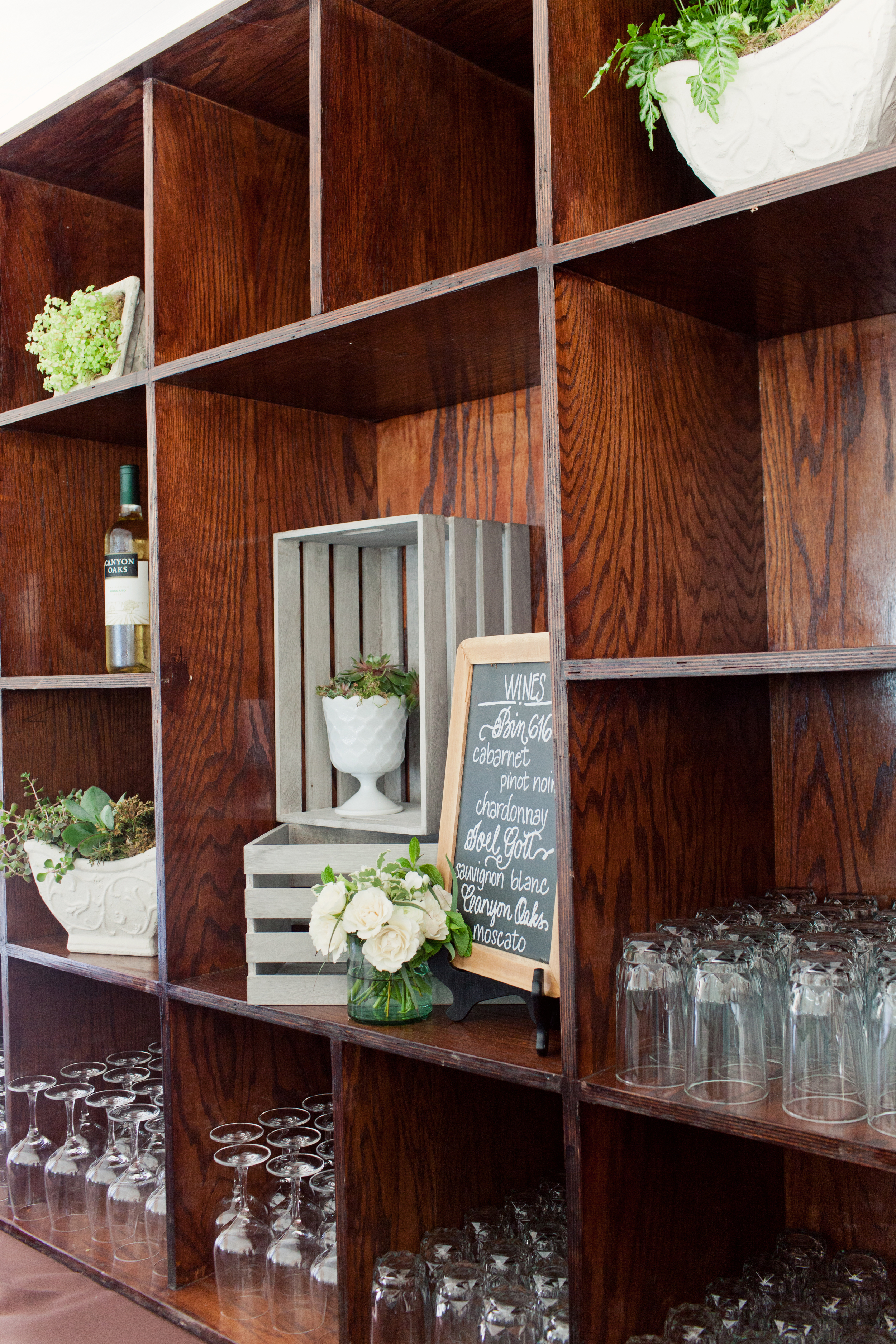 Grand Rapids, Michigan Event on Bridge with Wooden Bar