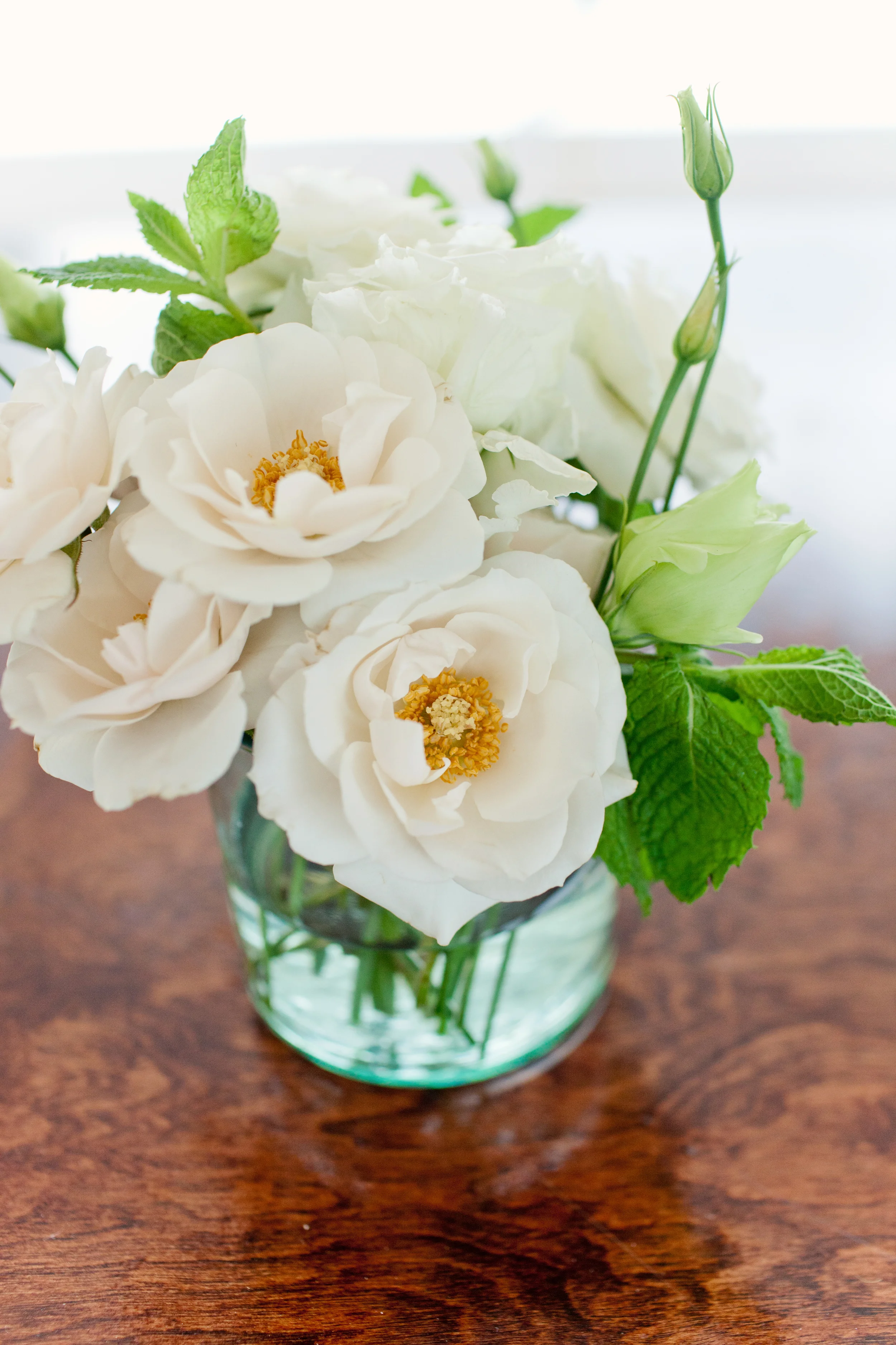 Gillette Bridge Mason Jar with Roses