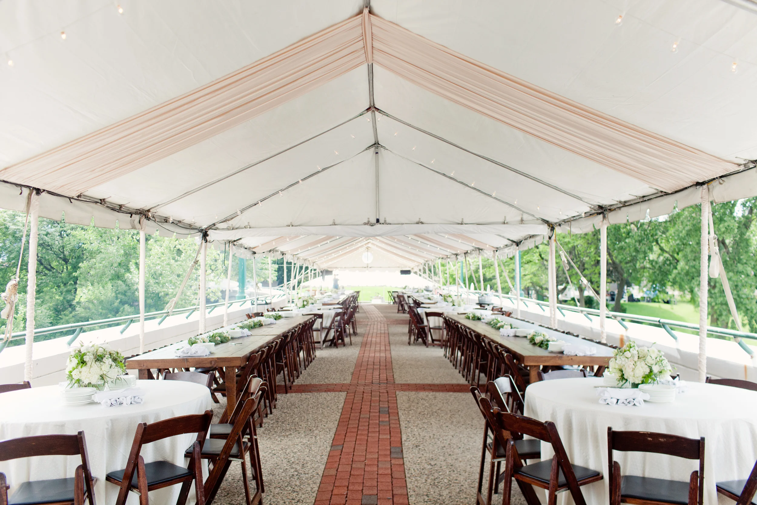Grand Rapids, Michigan Summer Tented Corporate Event