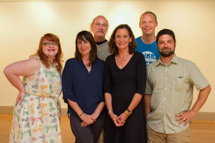 Bike Baton Rouge Board Members (Left to Right) Claire Pittman, Samantha Morgan, Alaric 'Ric' Haag, Kellen Gilbert, Mika Torkkola and Doug Moore (Photograph by Irene Kato)