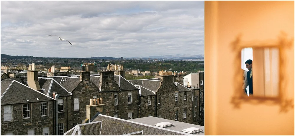 Wedding photographer in Edinburgh Scotland