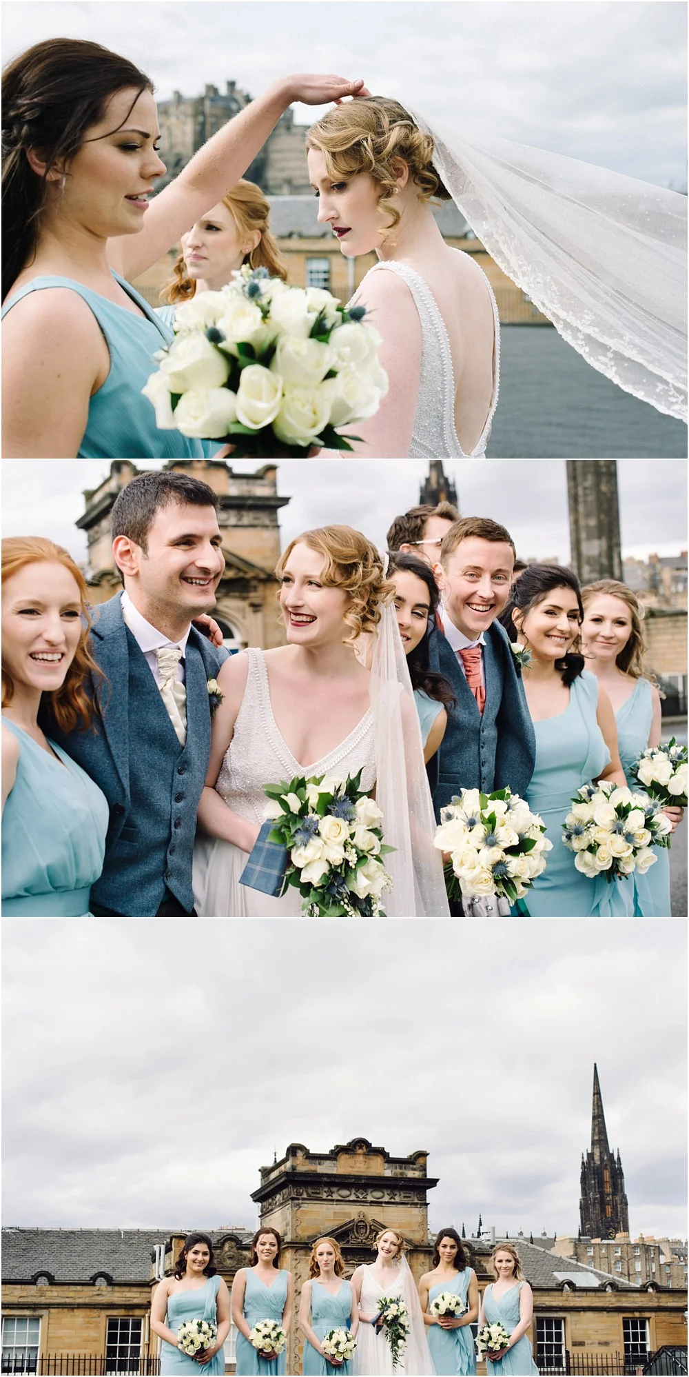 Wedding photography at George Heriot's in Edinburgh Scotland