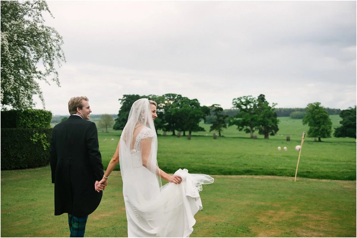 wedding photographer in northumberland capheaton hall and st andrew's church corbridge
