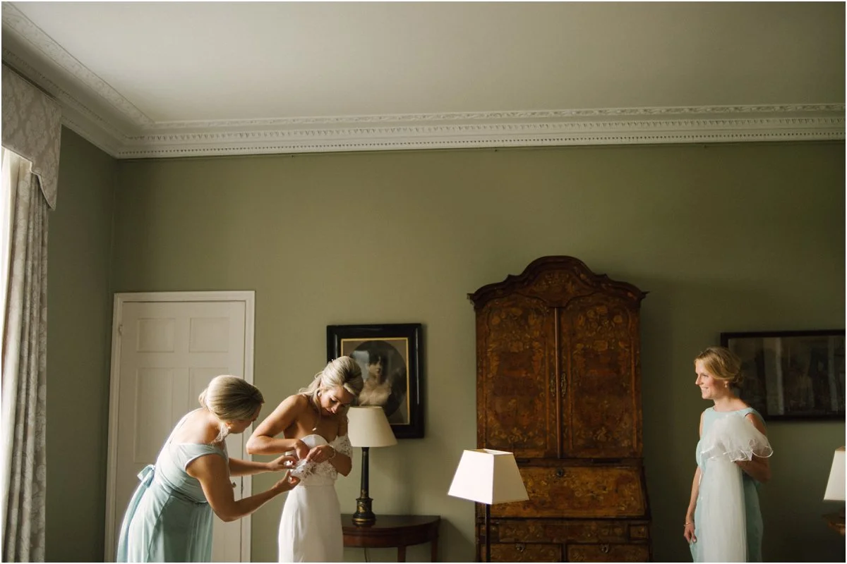 wedding photographer in northumberland capheaton hall and st andrew's church corbridge